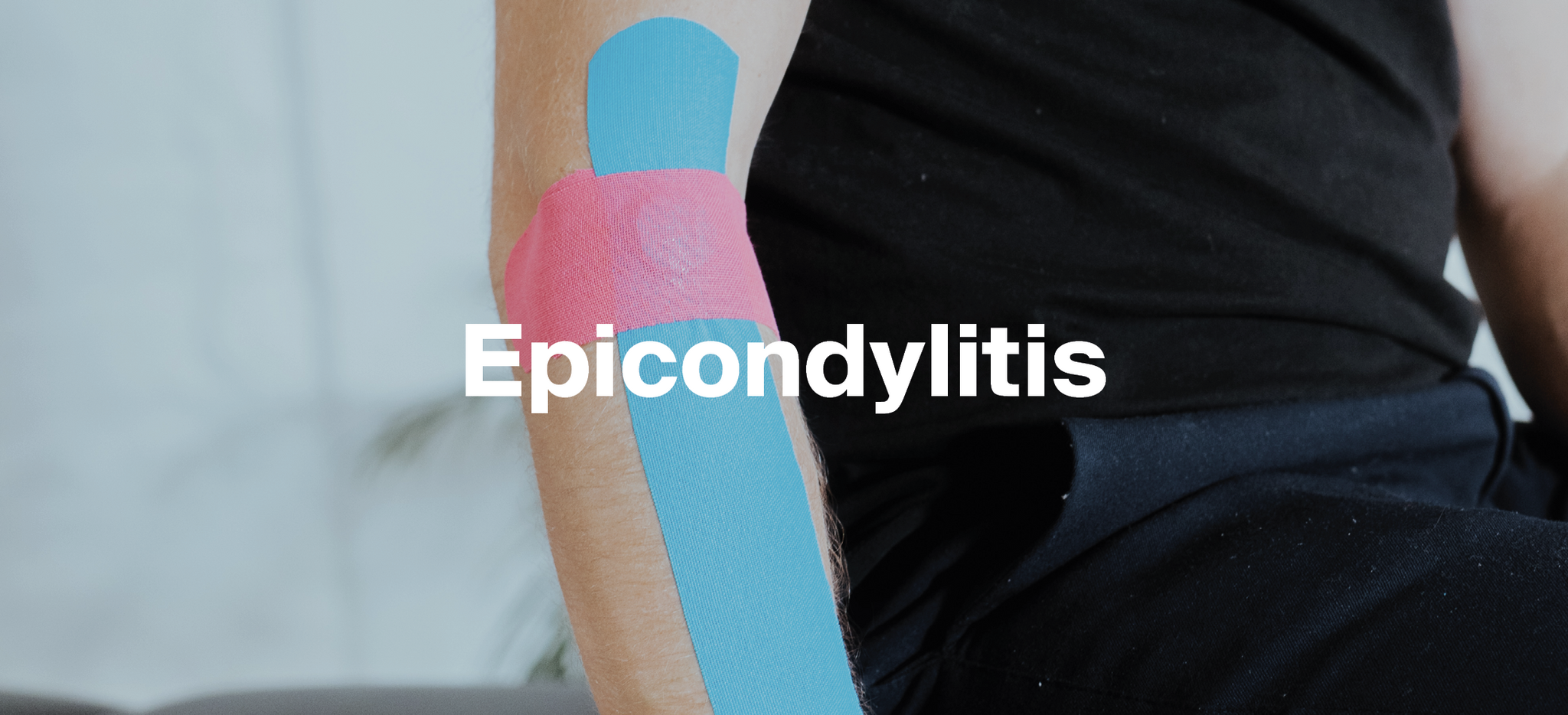 Tennisellenbogen - Triggid® - Der Triggerknopf Kinesiotape Anlage