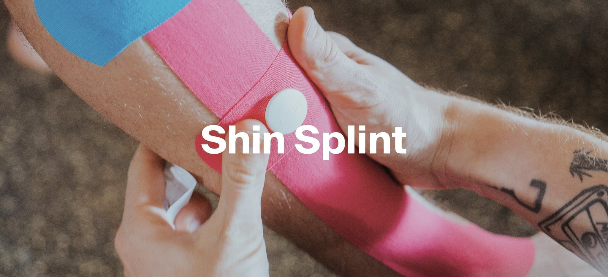 Shin Splint - Triggid® - Der Triggerknopf Kinesiotape Anlage